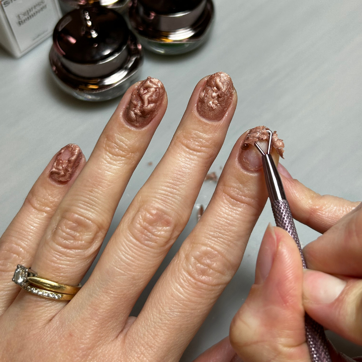Outil à ongles 3 en 1 (pour le retrait et l'art des ongles)