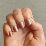 A sweet and creamy brown colour