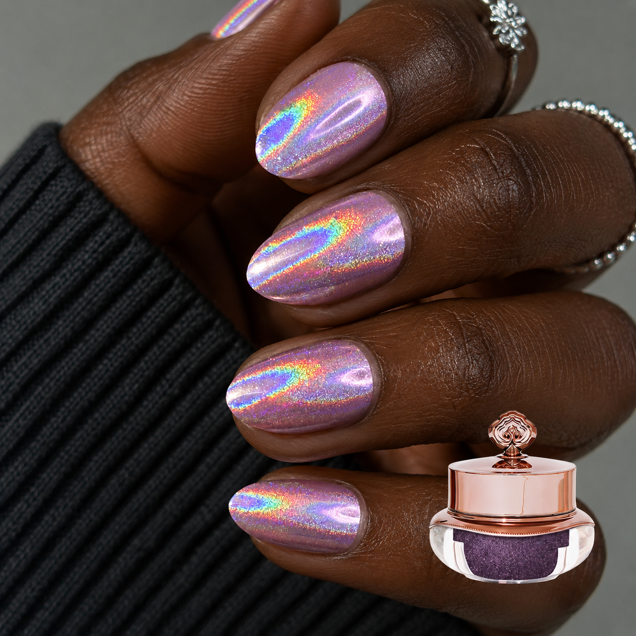 Afterglow - Holographic Nail Powder