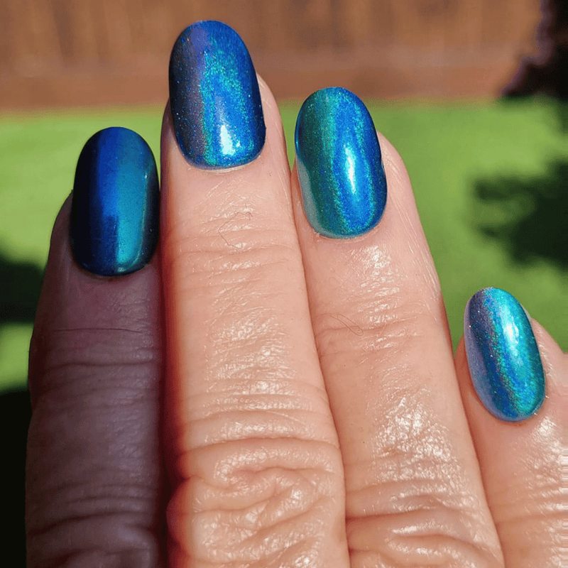 Glacier Blue - Holographic