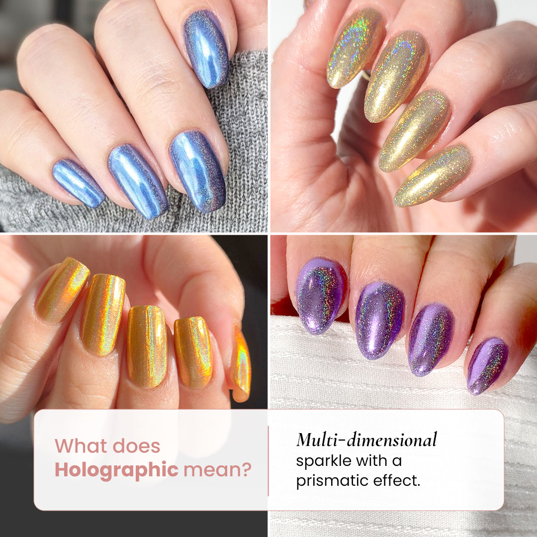 Xmas Red - Holographic Nail Powder