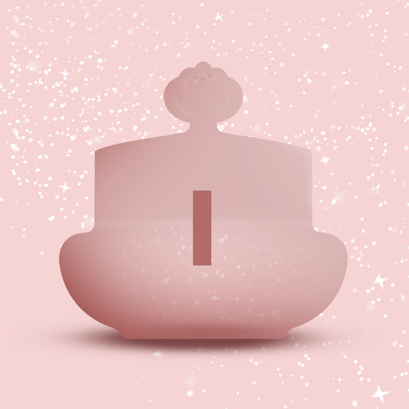 Pinkberry - Metallic Nail Powder