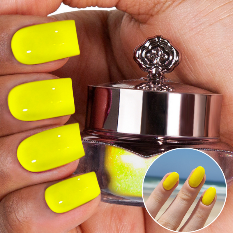 Lemon - Matte Nail Powder