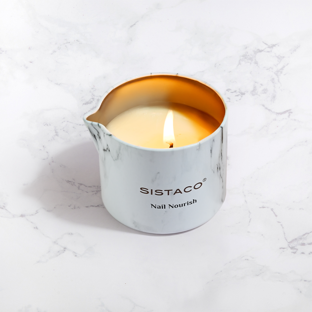 Nail Nourish Candle - Geranium + Sweet Orange - Pre Order