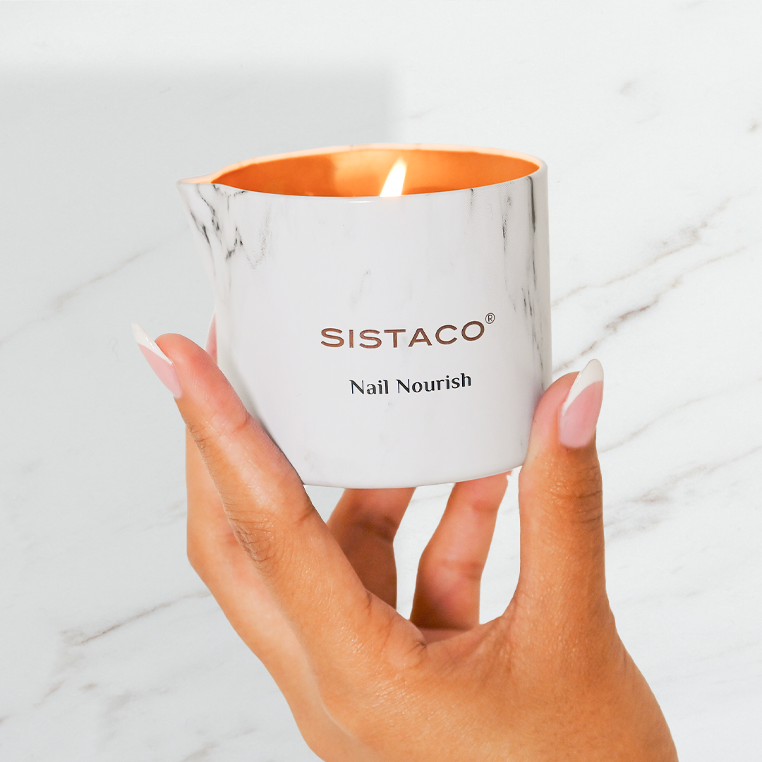 Nail Nourish Candle - Geranium + Sweet Orange - Pre Order