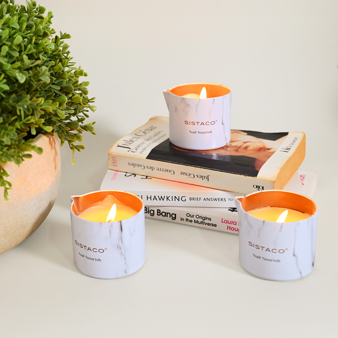 Nail Nourish Candle - Geranium + Sweet Orange - Pre Order