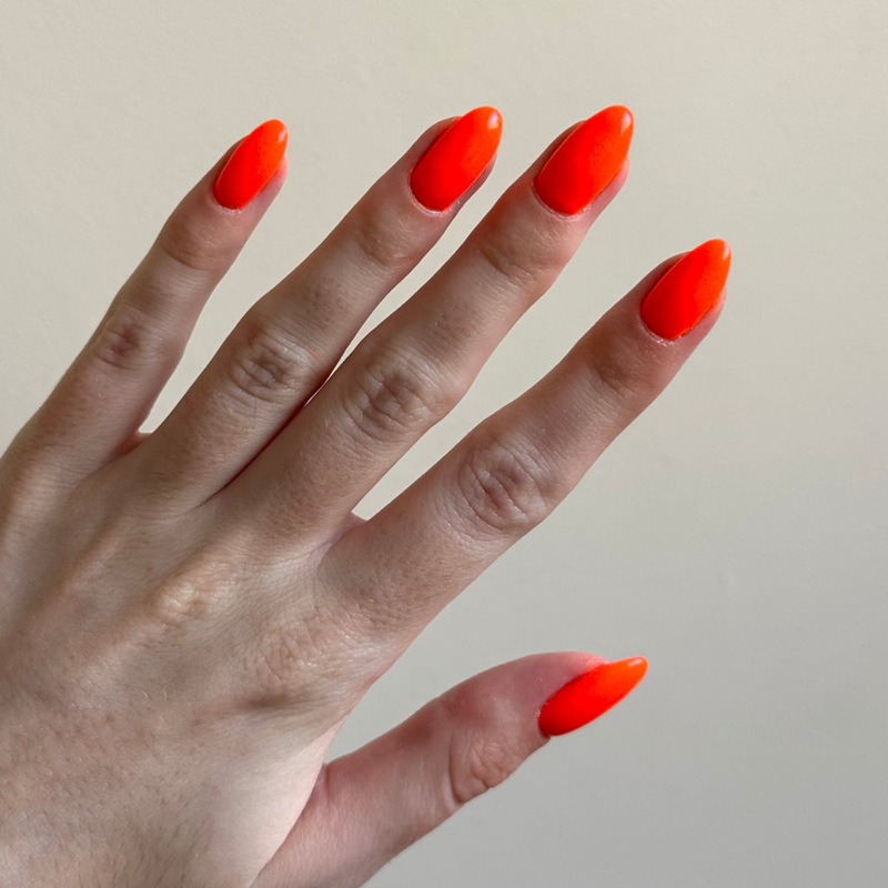 Vibrant Orange - Matte Nail Powder