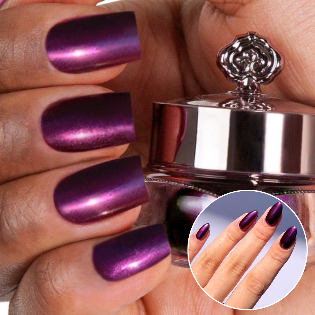 Pansy - Metallic Nail Powder - Shipping January 8th