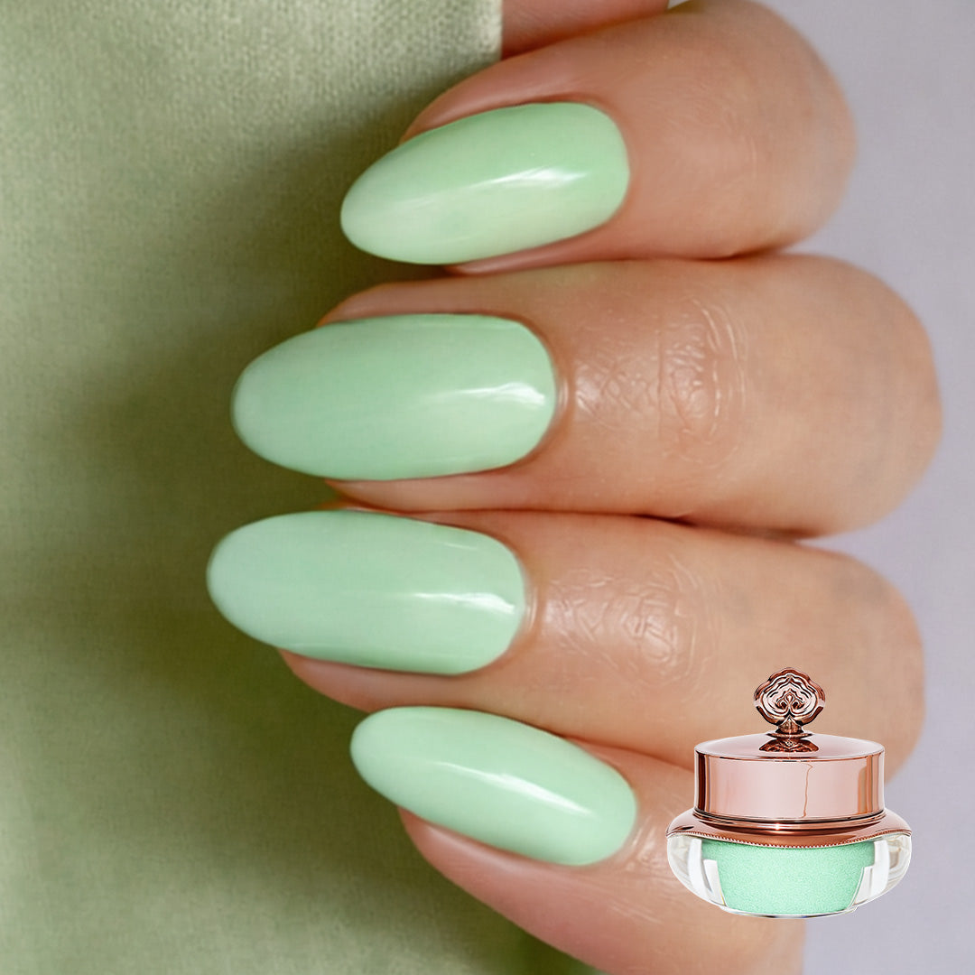 Green Tea - Matte Nail Powder
