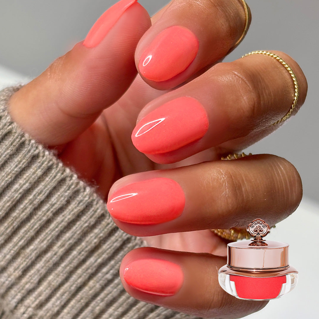 Hot Coral - Classic Nail Powder