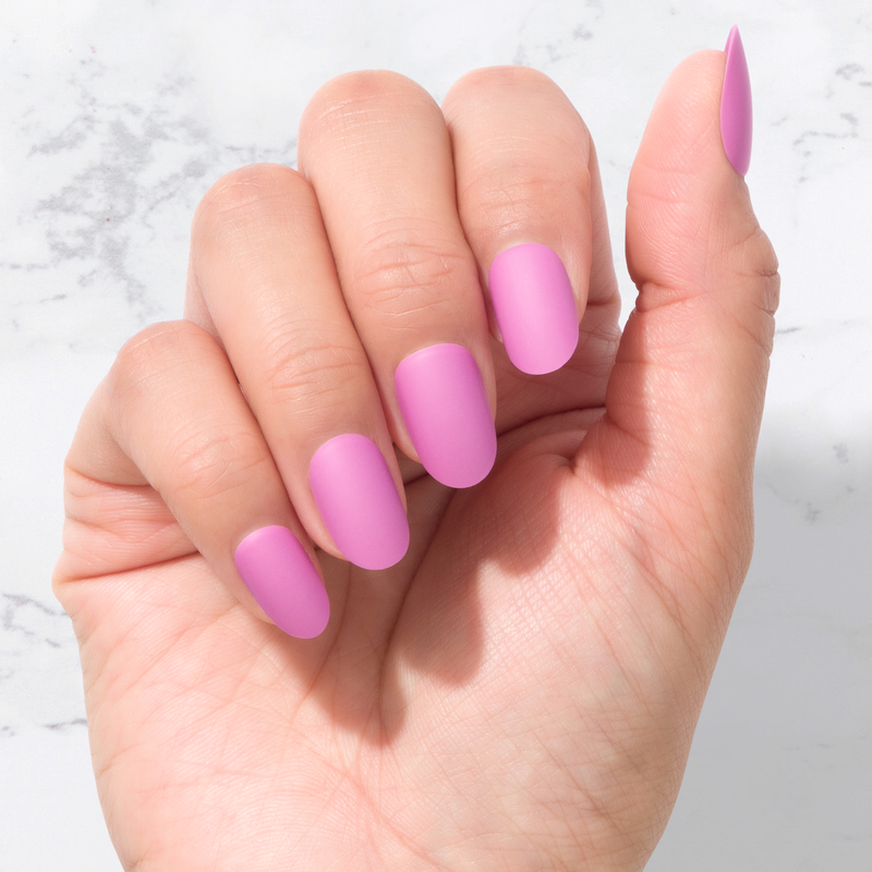 Sustainable Nails  - Wild Orchid - Oval  PRE ORDER