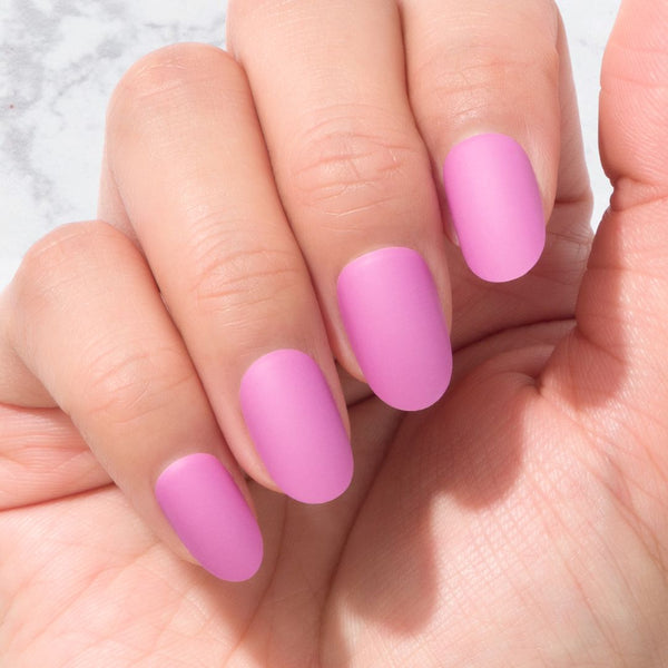 Sustainable Nails  - Wild Orchid - Oval  PRE ORDER