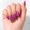 Sustainable Nails  - Aubergine - Oval PRE ORDER