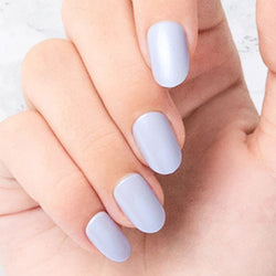 Sustainable Nails - Baby Blue - Oval
