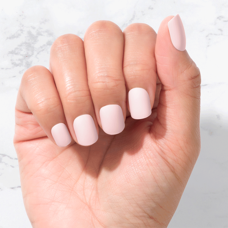 Sustainable Nails  - Pink Tint - Square  PRE ORDER