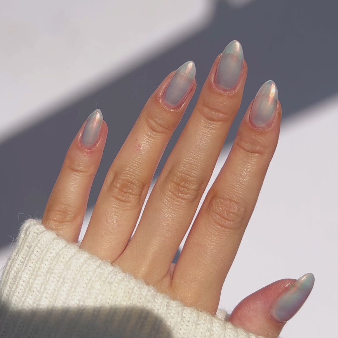 Glazed Amber - Metallic Nail Powder