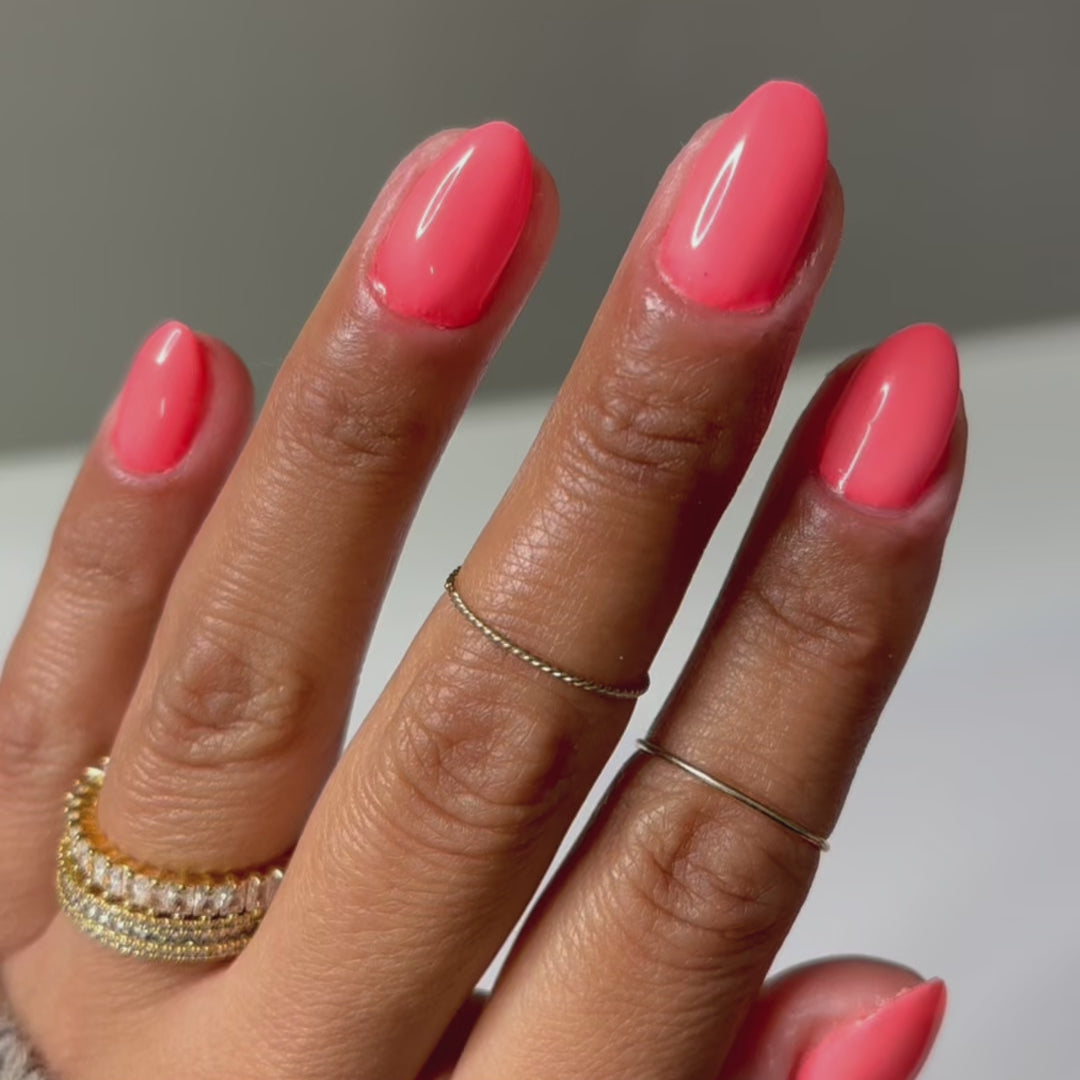 Hot Coral - Classic Nail Powder