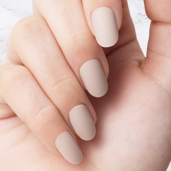 Sustainable Nails - Taupe - Oval