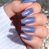 fusion of blue and lilac shade