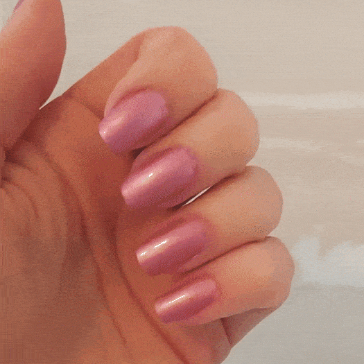 A soft and pretty pink colour