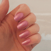 A soft and pretty pink colour